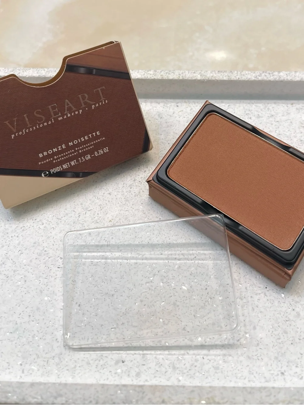 VISEART ~ ‘BRONZE NOISETTE’ Professional Bronzer with Box ~ Full Size 7.5 g